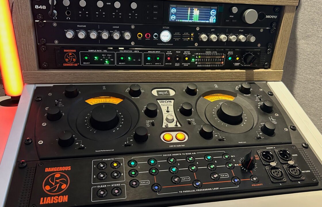 music mastering equipment
