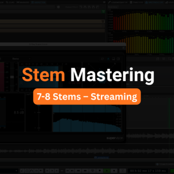 Stem Mastering - 7-8 Stems - Streaming