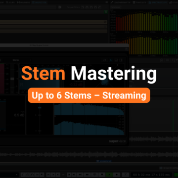 Stem Mastering - Up to 6 Stems - Streaming