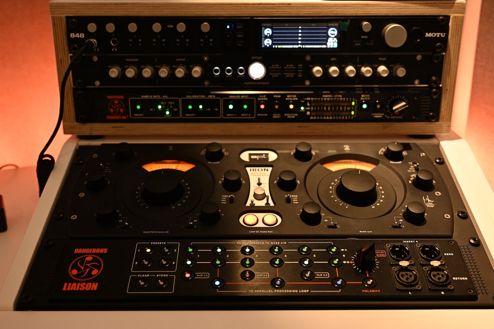 The Elysia Xmax and other analogue equipment